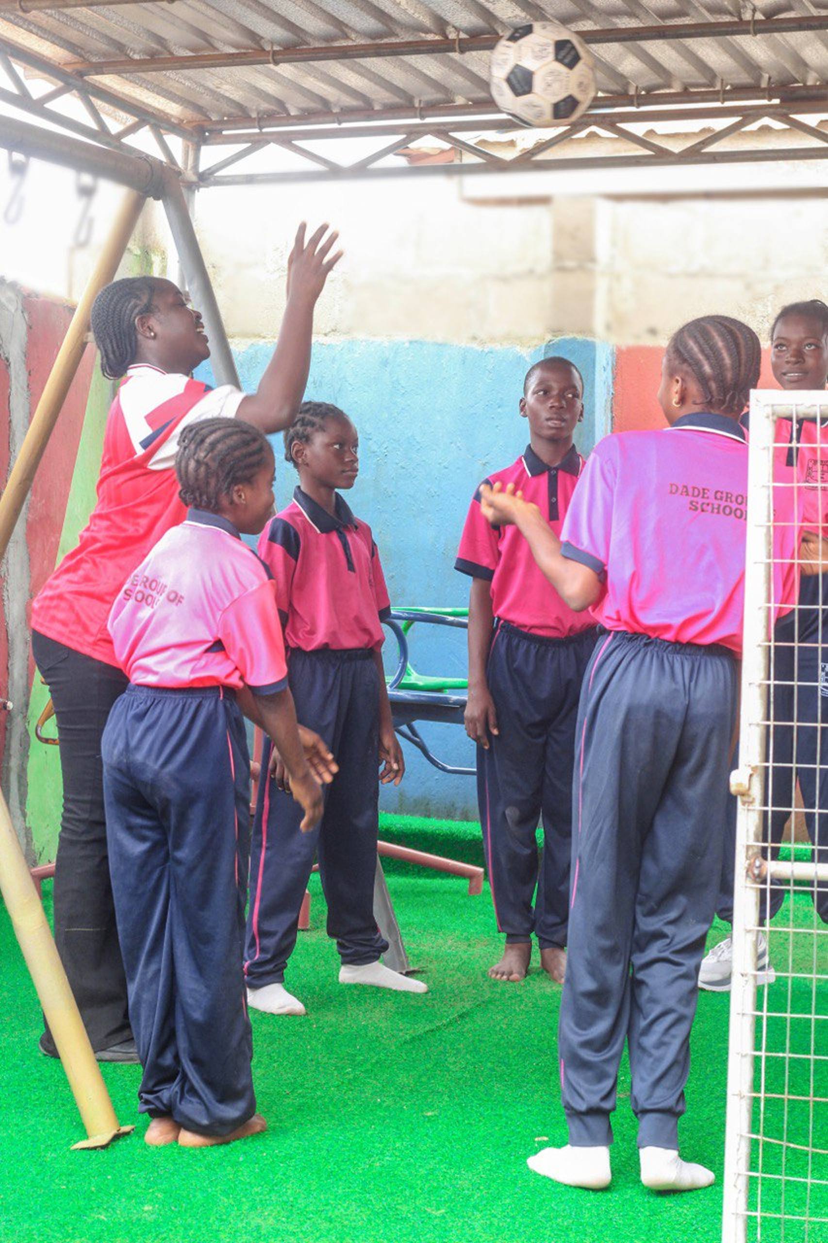 Dade Group of Schools students engaged in physical education and sports activities